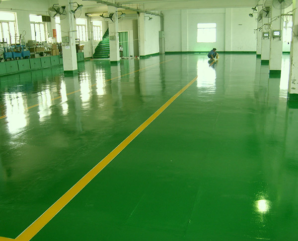 Epoxy mortar flat coating floor