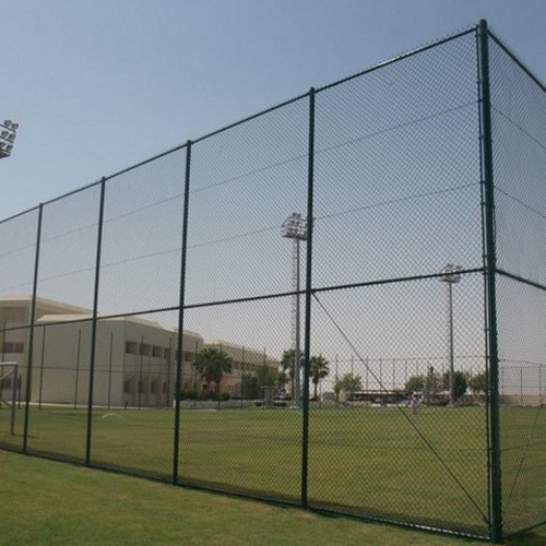 Football field fence